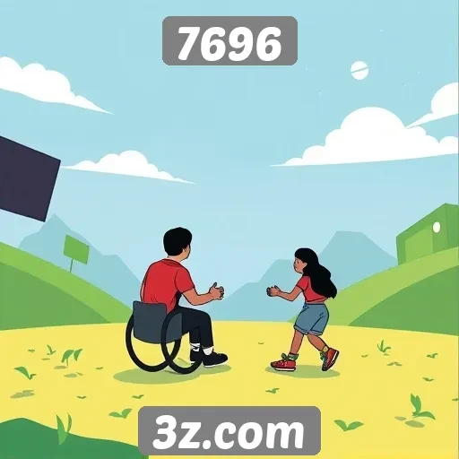 Acessibilidade em jogos do site 7696 é discutida